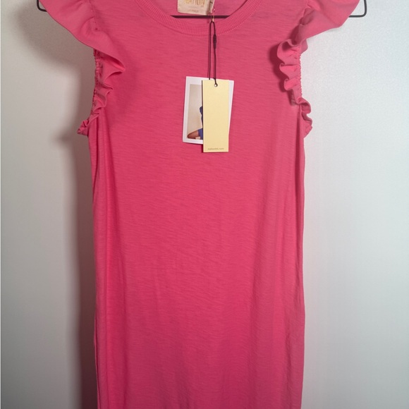 Nation LTD Elliot Ruffle Sleeve Dress in XS NWT - Picture 7 of 7